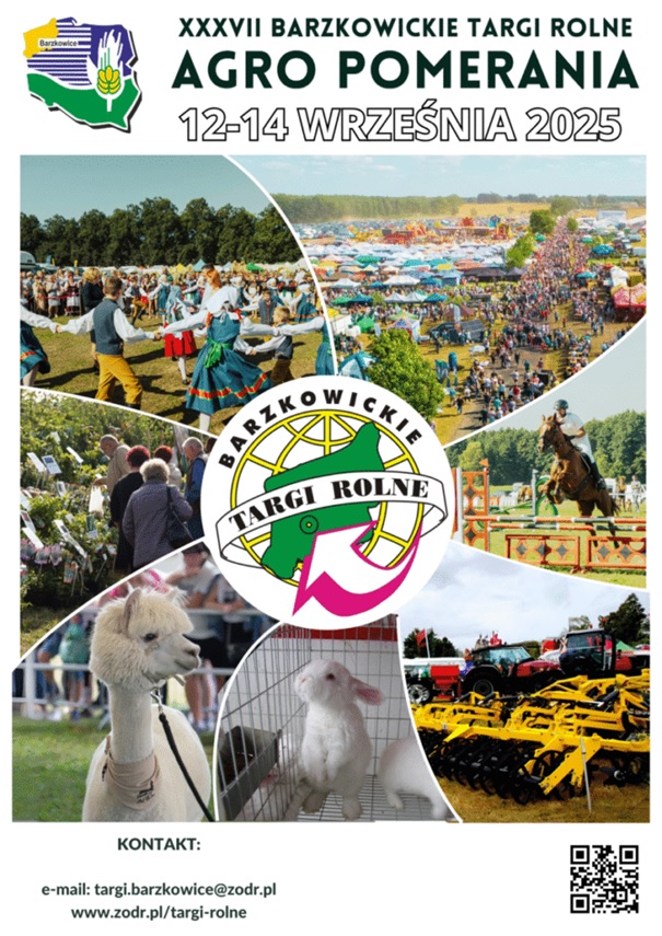 AGRO POMERANIA XXXVII Plakat informacyjny